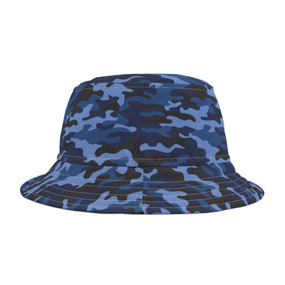 Blue Camouflage Bucket Hat