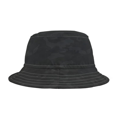 Black Camouflage Bucket Hat
